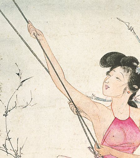 衡山-胡也佛的仕女画和最知名的金瓶梅秘戏图
